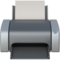 Printer emoji on Apple